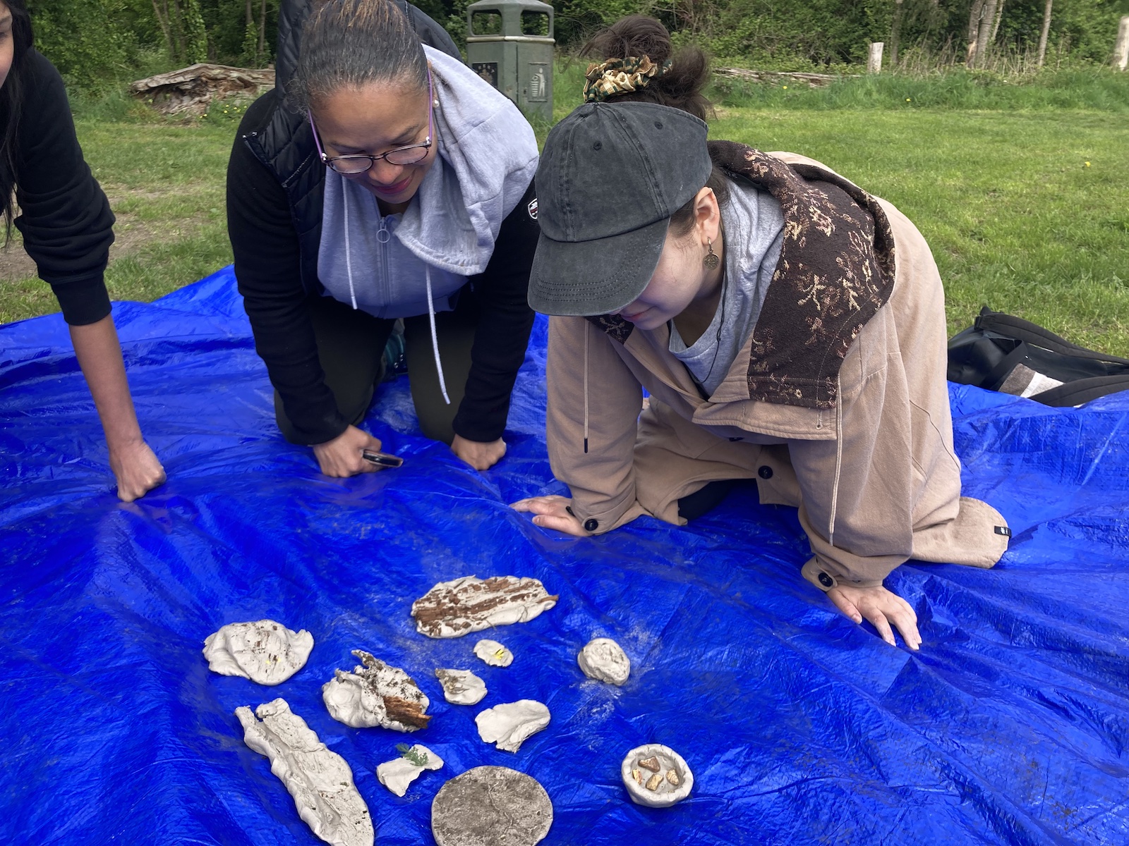 Muddling around on Artecology walk #4 Finding Ground in Fryent Credit: Rhona Eve Clews